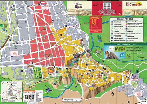 Ronda Spain tourist Map | secretmuseum