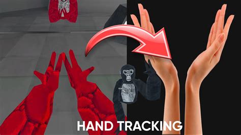 hand tracking in gorilla tag - YouTube