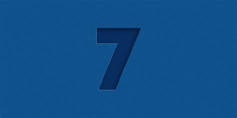 10 Superb Facts About The Number 7 - The Fact Site