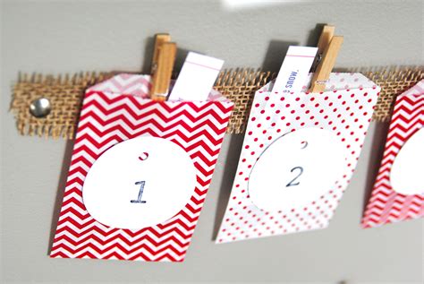 Easy Christmas Advent Calendar {Kids Craft Idea} - Making Lemonade