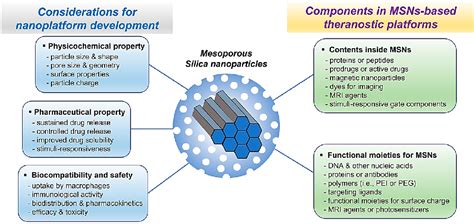 Figure 1 from Mesoporous Silica Nanoparticles as a Potential Nanoplatform: Therapeutic ...