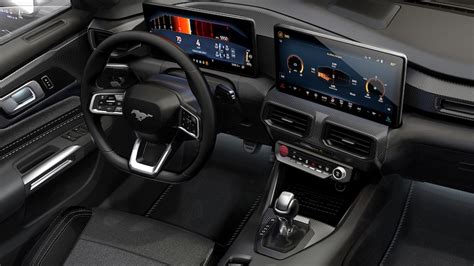 The 2024 Ford Mustang Base Sprouts Weird Dual Tablet-Like Displays