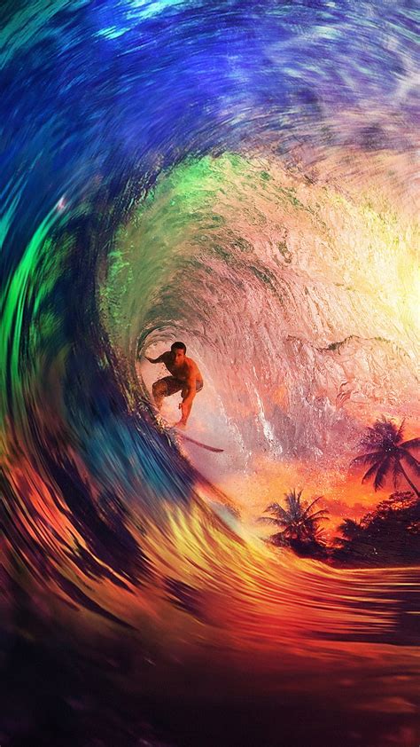 Colorful surf, colors, ocean, sport, esports, sunset, surfing, water, HD phone wallpaper | Peakpx