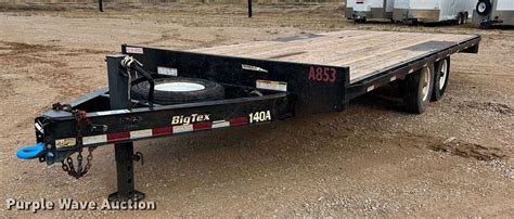 2018 Big Tex equipment trailer in Weatherford, TX | Item DS2379 sold ...