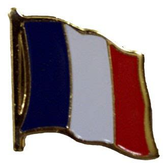 France Flag Lapel Pin