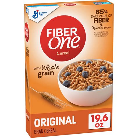 Fiber One Cereal, Original Bran, 19.6 oz - Walmart.com - Walmart.com