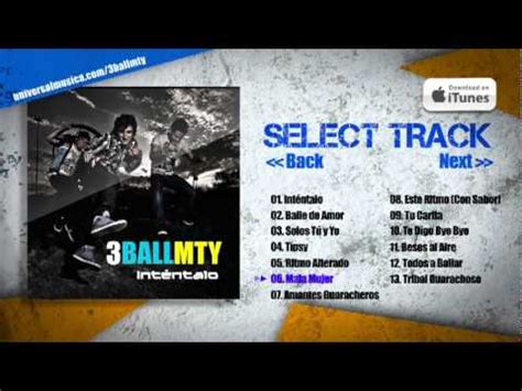 3BALLMTY Intentalo album Preview - YouTube