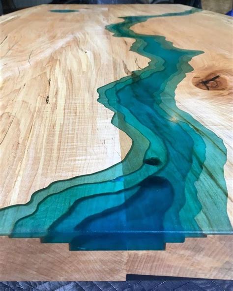 Diy Resin Table, Epoxy Wood Table, Epoxy Resin Table, Resin Furniture, Types Of Furniture ...