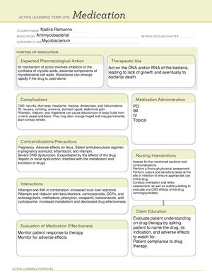 Antiparasitic - medication uses indication interventions side effects - ACTIVE LEARNING ...