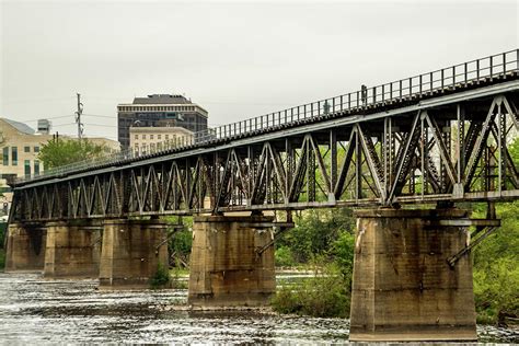 Raised Train Platform Photograph by Howard Roberts | Fine Art America