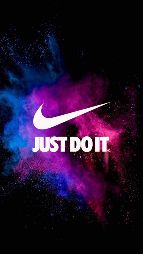 Nike Glitter Logo, Black Background, Nike Logo, Purple Glitter Art, Nike, Creative Art, HD ...