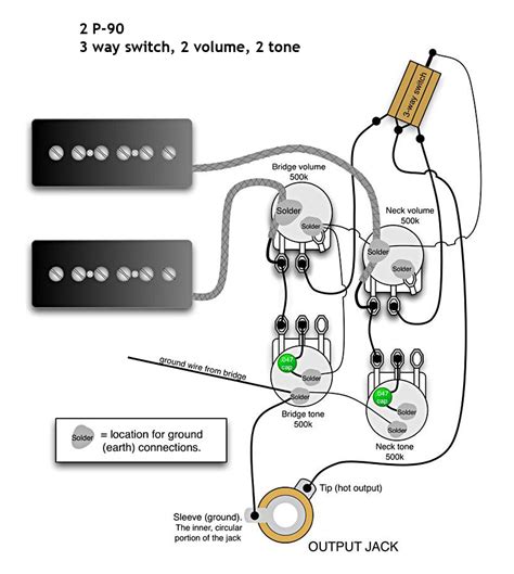 Gibson Electric Guitar Wiring Diagrams