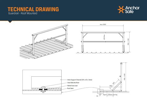 Permanent Roof Guardrail Systems - Supply, Installation & Certification ...