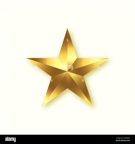 Gold Star Vector shiny gold star Design element Stock Vector Image ...