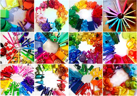 Create a Color Wheel with objects – Arte a Scuola