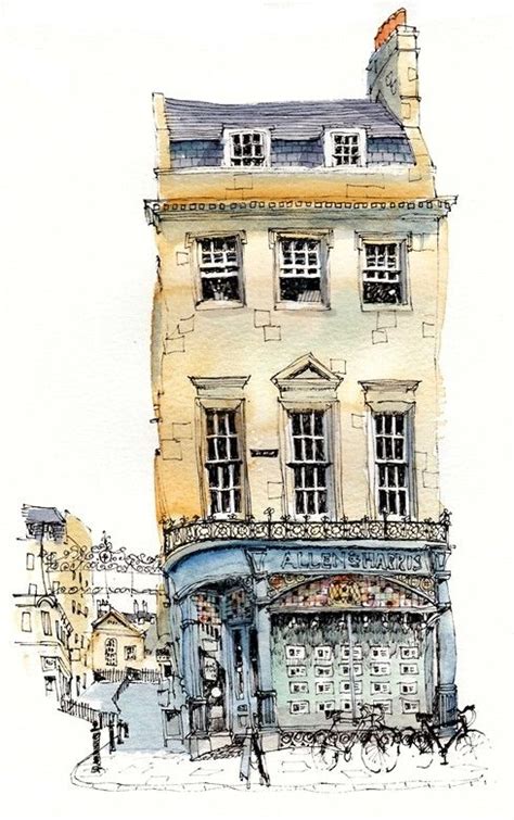 Pin by Piotr z Polski on Wielka sztuka 2 | Watercolor architecture ...