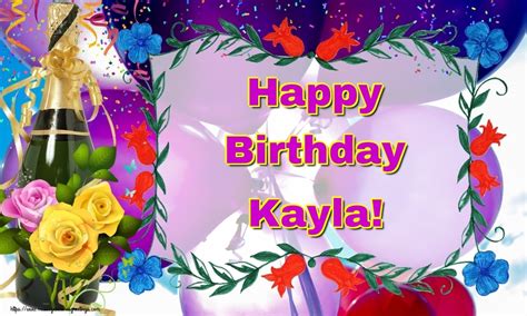 Greetings Cards Kayla - Greeting Cards With Name ...