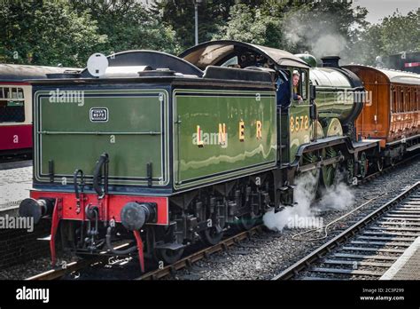 Express passenger locomotive built in 1928 and preserved on the North Norfolk Railway in LNER ...