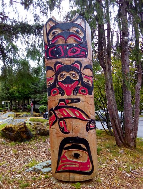 Ketchikan's totem poles - Biking Around AgainBiking Around Again