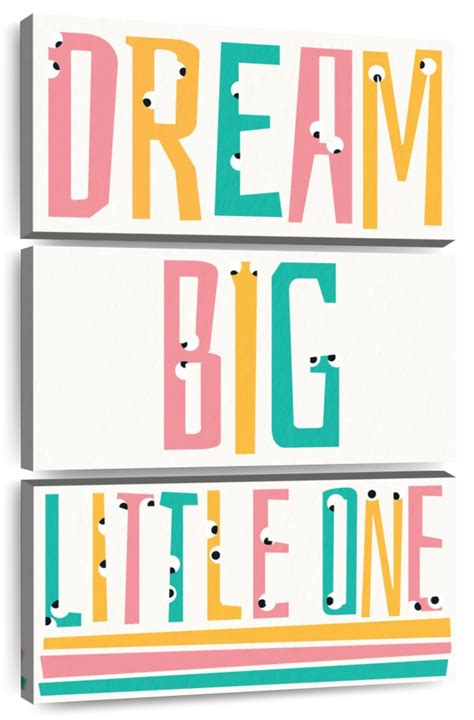 Nursery Dream Big Wall Art | Digital Art