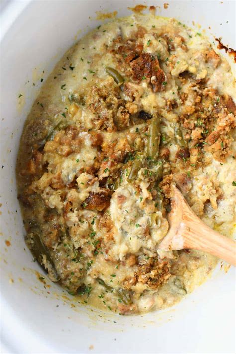 The Best Slow Cooker Chicken and Stuffing - Savvy Saving Couple