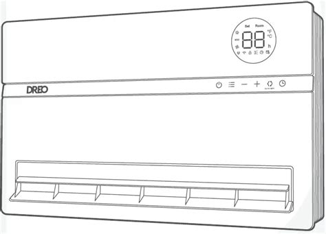 DREO HSH009 Smart Wall Mounted Heater User Manual