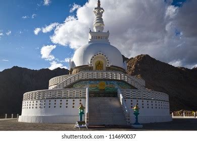 Shanti Stupa Night Leh Ladakh India Stock Photo 415770376 | Shutterstock