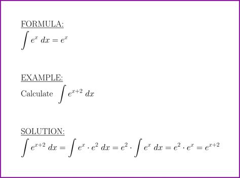 The antiderivative of e to x (formula and example) – LUNLUN.COM