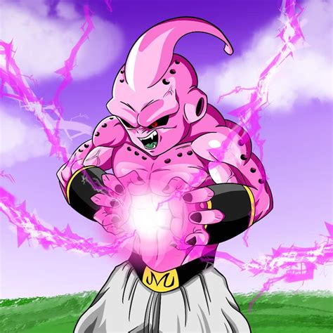 Kid Buu fanart I did : r/dbz