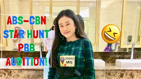 ABS-CBN Star Hunt PBB Teens Audition Vlog! - Vista Mall Pampanga | Kate Erese - YouTube