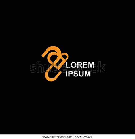 Personal Brand Logo That Looks Minimalist Stock Vector (Royalty Free ...