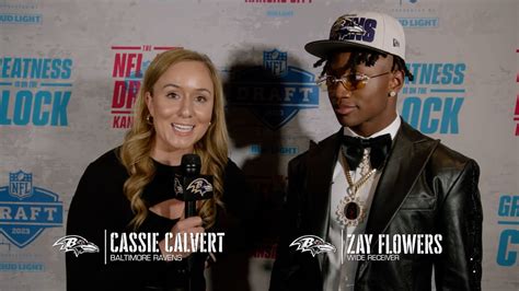 1-on-1 With Zay Flowers at the NFL Draft