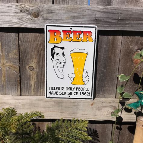 Beer Sign Beer Signs Funny Signs Bar Sign Bar Signs Bar Decor White ...