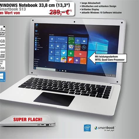 Smartbook SB N13 Notebook-Netbook- Nagelneu in 02625 Bautzen für 130,00 ...