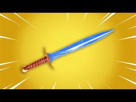 SWORD melee weapon in Fortnite.. - YouTube