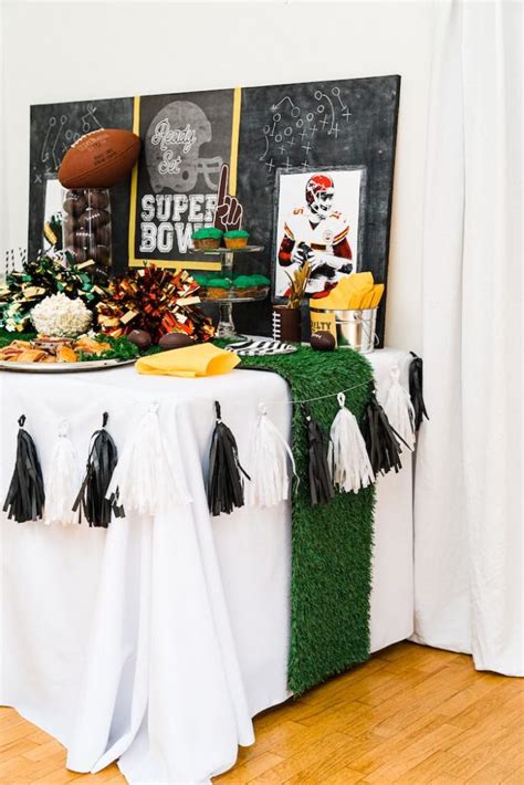 Kara's Party Ideas Super Bowl Football Fun Party | Kara's Party Ideas