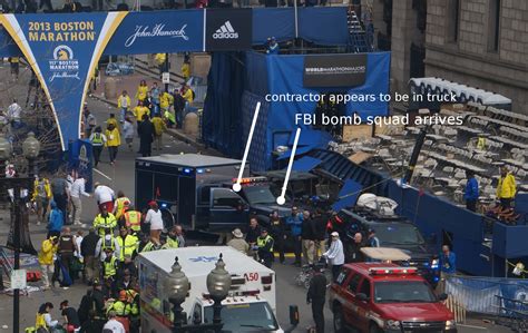"Contractors" at Boston Marathon Stood Near Bomb, Left Before Detonation