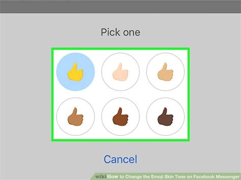 How to Change the Emoji Skin Tone on Facebook Messenger: 13 Steps