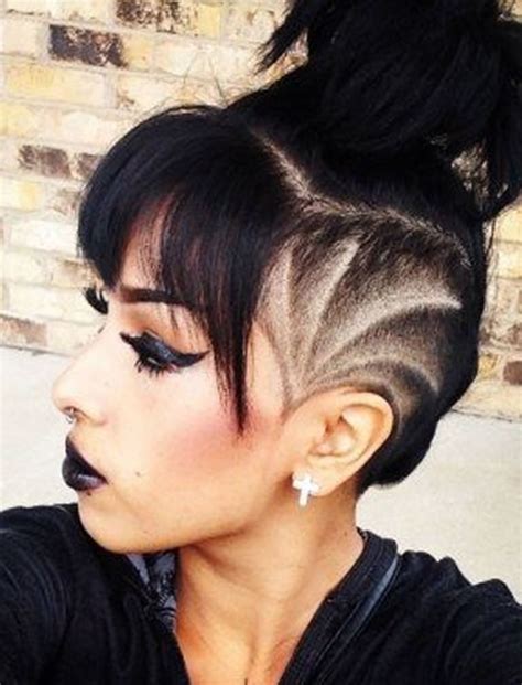 Undercut Hairstyle Ideas with Shapes for Women’s Hair in 2018-2019 – Page 4 – HAIRSTYLES