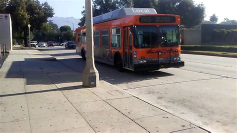 (RETIRED) 2001 LACMTA New Flyer C40LF 5424 - YouTube