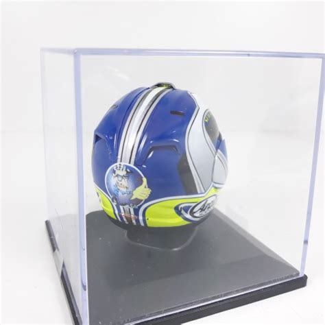 1/5 CASCO HELMET PILOTO MOTO GP SETE GIBERNAU 2004 - MINIATURAS COLECCION A ESCALA