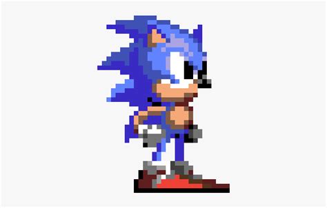 Sonic 1 Sonic Sprite, HD Png Download - kindpng