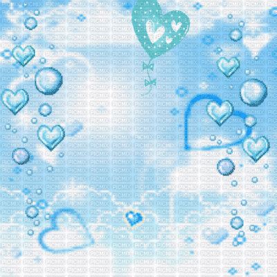 Kaz_Creations Animated Hearts Love Backgrounds Background Blue, kaz_creations , animated ...