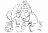 The Secret Life Of Pets Coloring Pages Print Them For Free sketch template