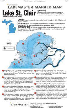 Map Of Lake St Clair – Verjaardag Vrouw 2020