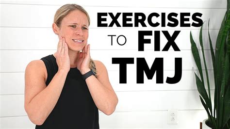 TMJ PAIN RELIEF EXERCISES | How to Cure TMJ Permanently - YouTube