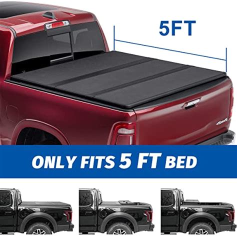 ZSPART Hard Tri-Fold Truck Bed Tonneau Cover Fits for Ranger 2019 ...