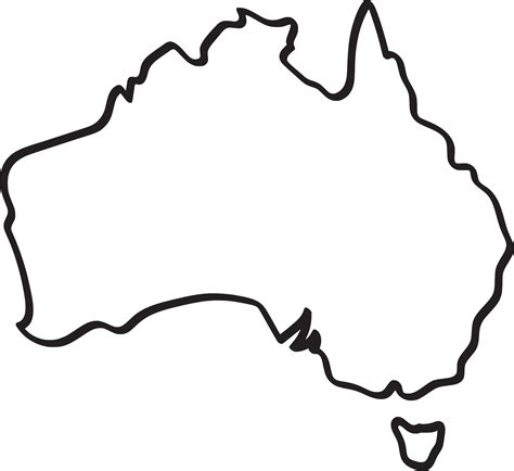 Download Vector Map Australia Drawing Free Download PNG HD Clipart PNG Free | FreePngClipart