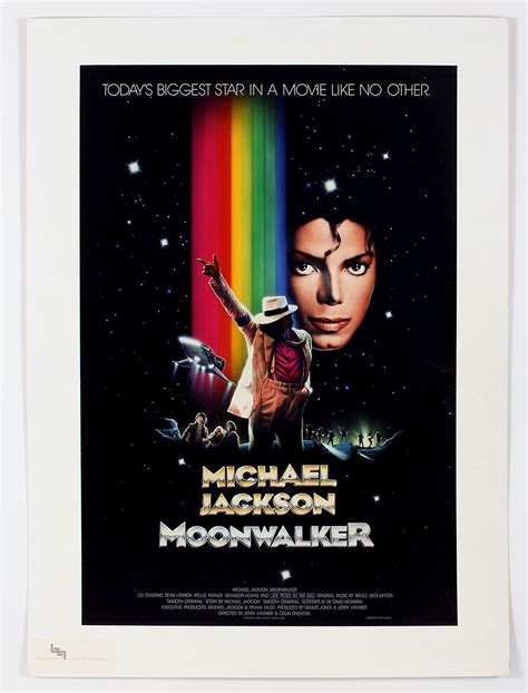 Michael Jackson Moonwalker Movie Poster