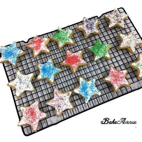 Star Shaped (with Sprinkles) Cookies – BakeAvenue